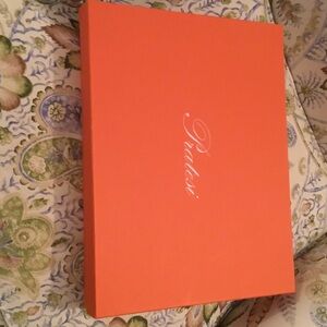 Prada Orange Storage Box - Luxury Home Organization